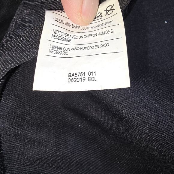 Nike Premium Fanny Pack 8 L Thick Strap Large Swoosh Black Gold Stong Buckle - Picture 8 of 8